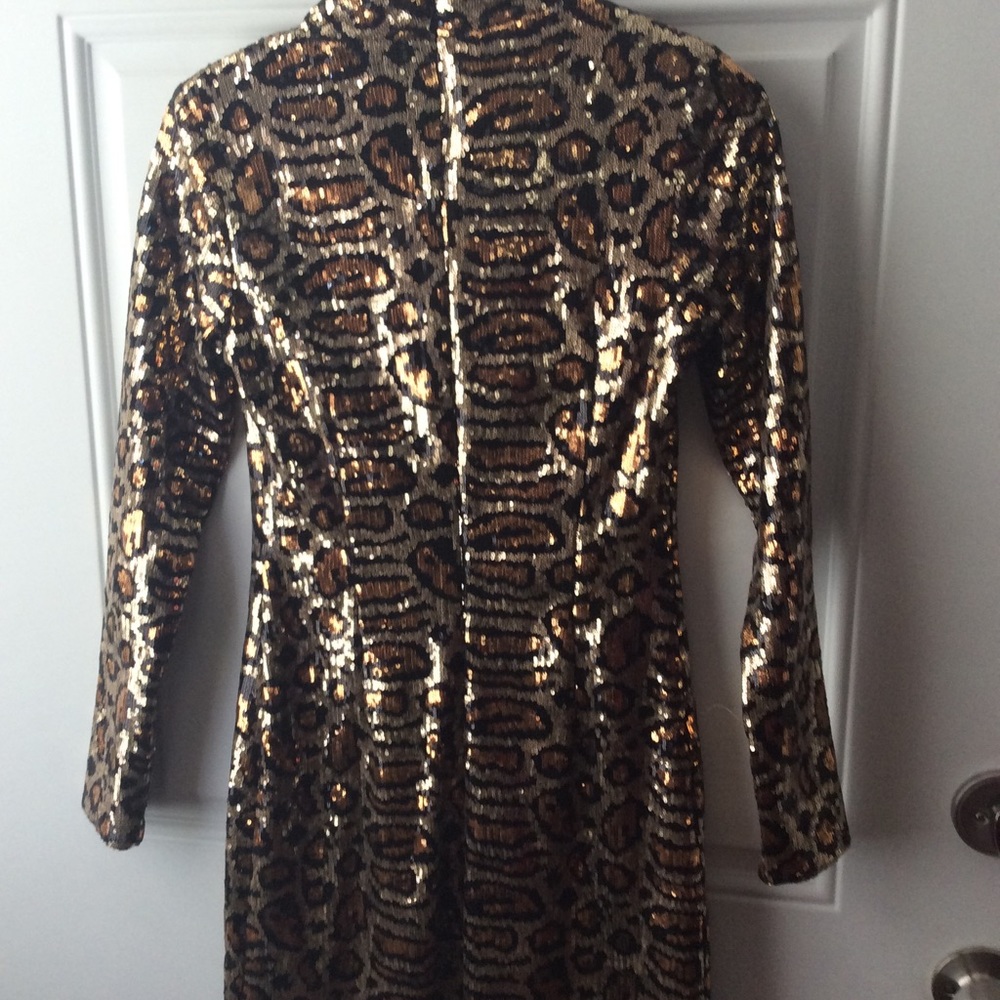 Animal print sequined dress - Picture 3 of 3